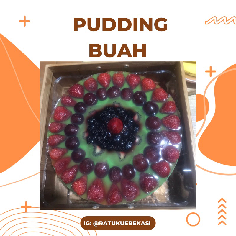 

Pudding Buah Hias Hantaran/Pudding Hampers