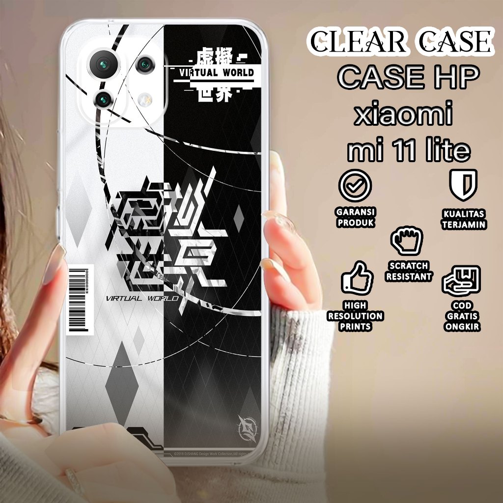 Case XIAOMI 11 LITE  Motif [ART] Terlaris Casing XIAOMI 11 LITE Terbaru CLEAR CASE Protected Camera 