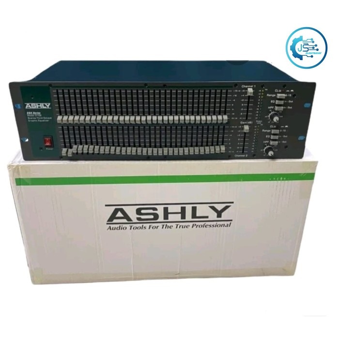 EQUALIZER ASHLY GQX 3102/GQX3102 ( 2 x 31 CHANNEL ) GRADE A++