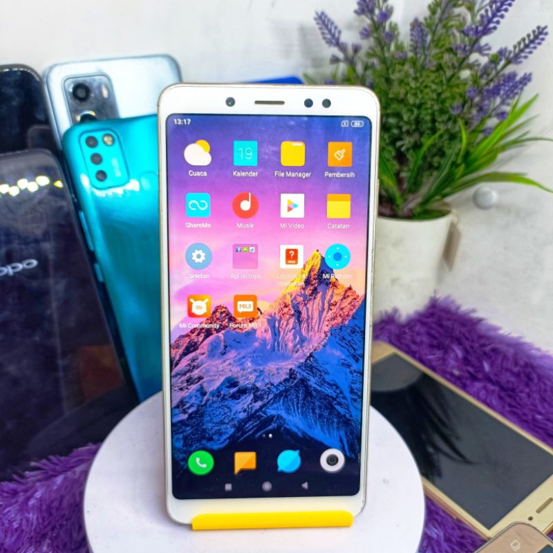 XIAOMI REDMI NOTE 5 3/32 ISTIMEWA HP ANDROID SECOND BERKUALITAS HARGA MURAH