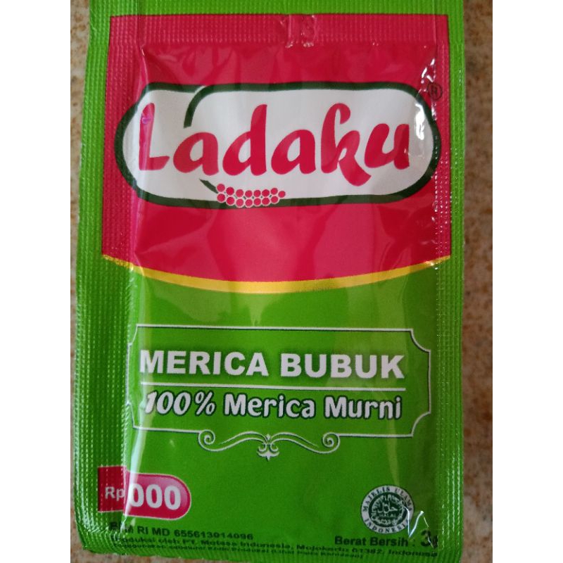 

Ladaku merica bubuk 1 sachet