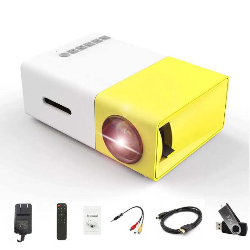 YG-300 LED Projector Mini