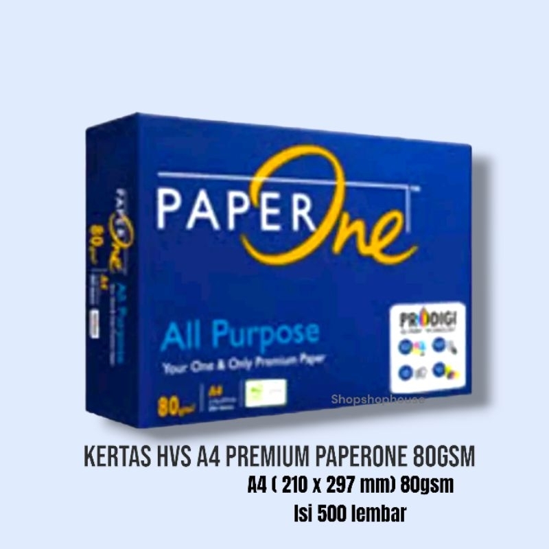 

Kertas hvs A4 Premium PaperOne A4 80grn (500 lembar)
