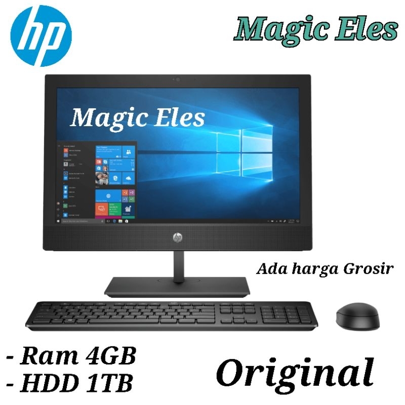 PC All in one HP PRO ONE 400 G4 intel Core i5 - 8500T Ram 4GB HDD 1TB Windows 10