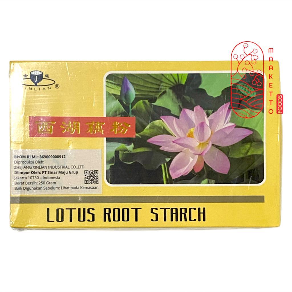 Lotus Root Starch / Tepung Teratai / Minuman Bubuk Akar Teratai 250gr
