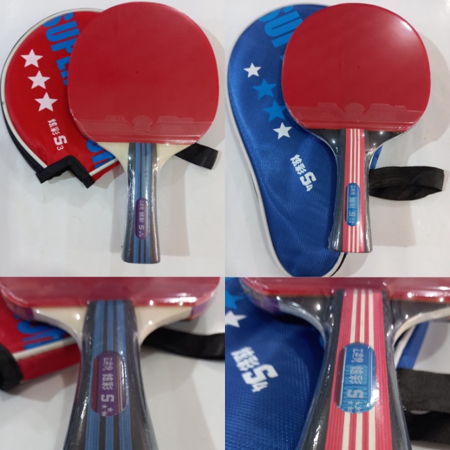 MEN SALE Bet Pingpong 729 Carbon Super Color Bintang 3 4 5 6 buruan