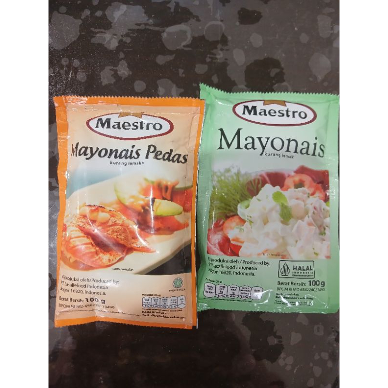 

Mayonais Maestro 100gr