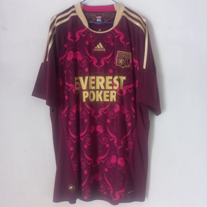 Jersey Lyon away 2010 ORIGINAL Rare