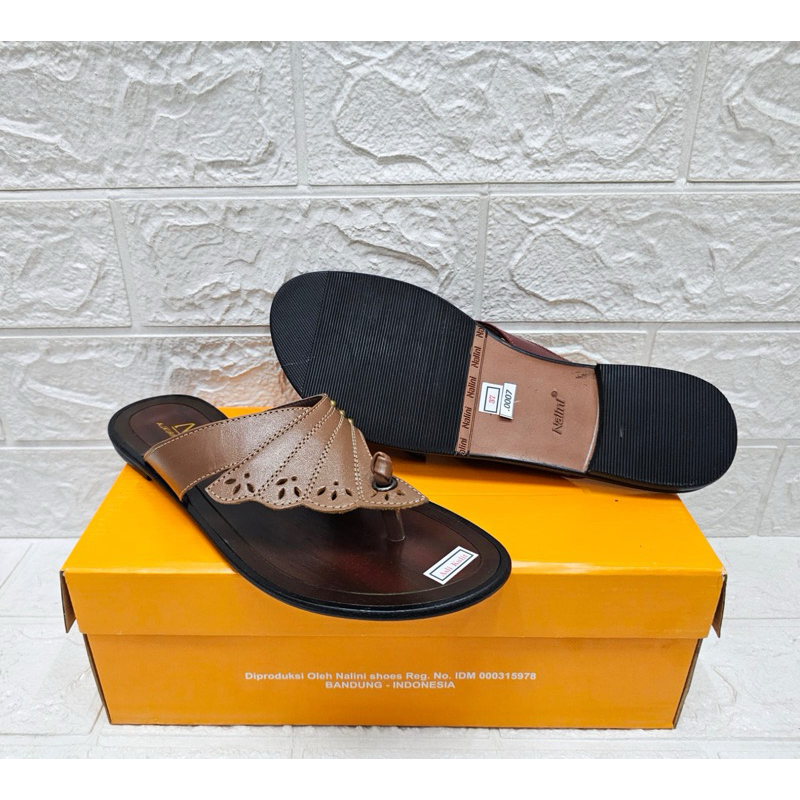 SANDAL NALINI V.0007 - Sandal Kulit Wanita
