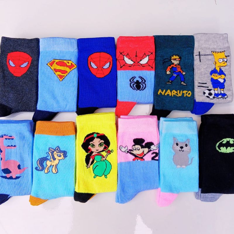 KAOS KAKI ANAK MOTIV KAOS KAKI ANAK PAUD TK SD KAOS KAKI ANAK GAMBAR KAOS KAKI ANAK PENDEK
