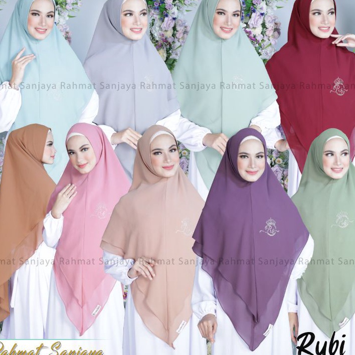 Kirim Sekarang TERBARUKHIMAR 2 LAYAR JUMBO MODEL MUTIARA SAWAROSKY RAHMAT SANJAYA KHIMAR 2 LAYAR JUM