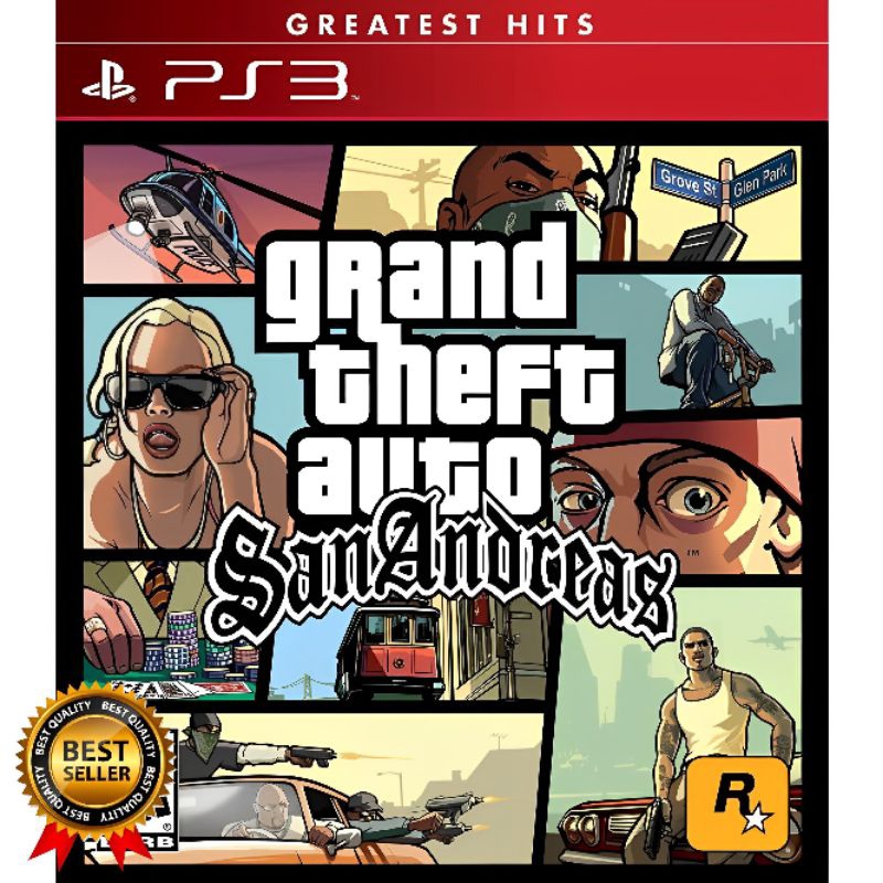 Kaset Game Flashdisk PS3 CFW OFW HEN GTA San Andreas