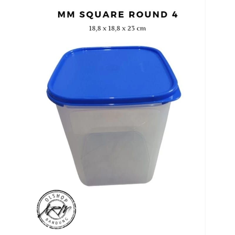 Mm Square Tupperware