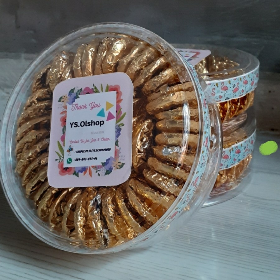 

Coklat Koin JAGO Golden Roundies 50 Pcs Toples bening /YS.OLSHOP2020
