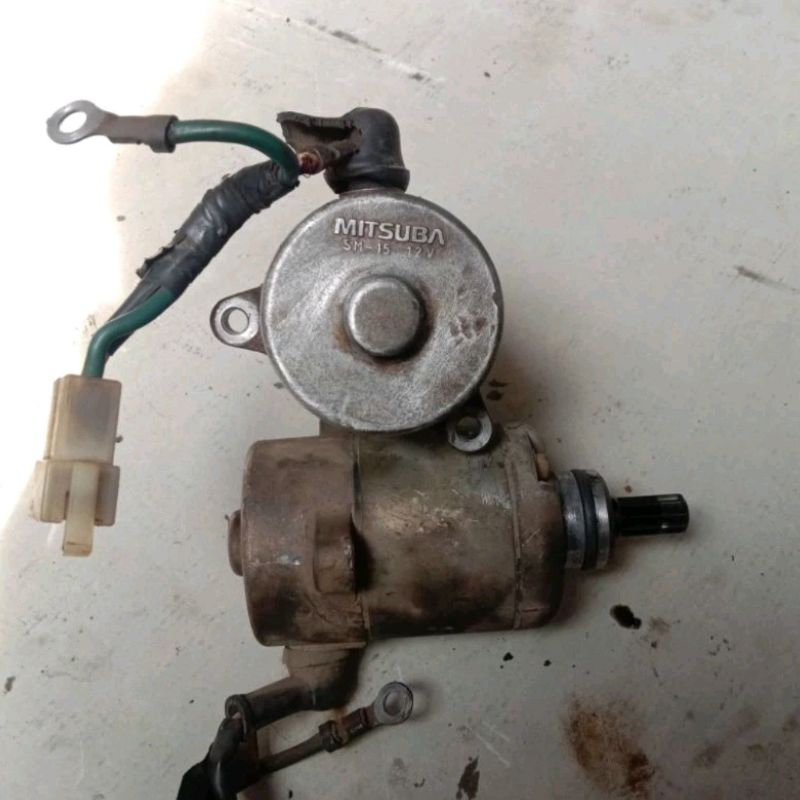 DINAMO STATER SUPRA X 125 DAN DIMANO STATER KARISMA ASLI ORIGINAL COPOTAN