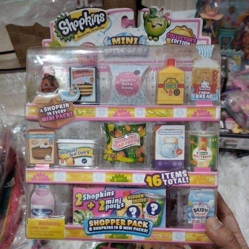 SHOPKINS MINI PACKS COLLECTOR'S EDITION