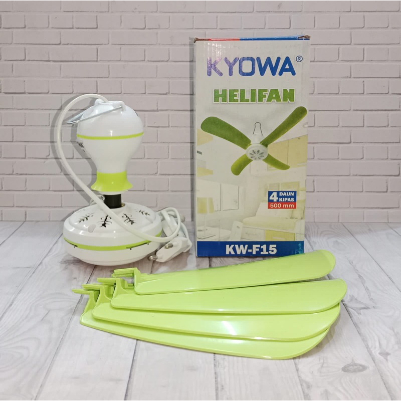 HELIFAN KYOWA KW-F15 (15 WATT 4 SAYAP) / KIPAS ANGIN GANTUNG - KYOWA