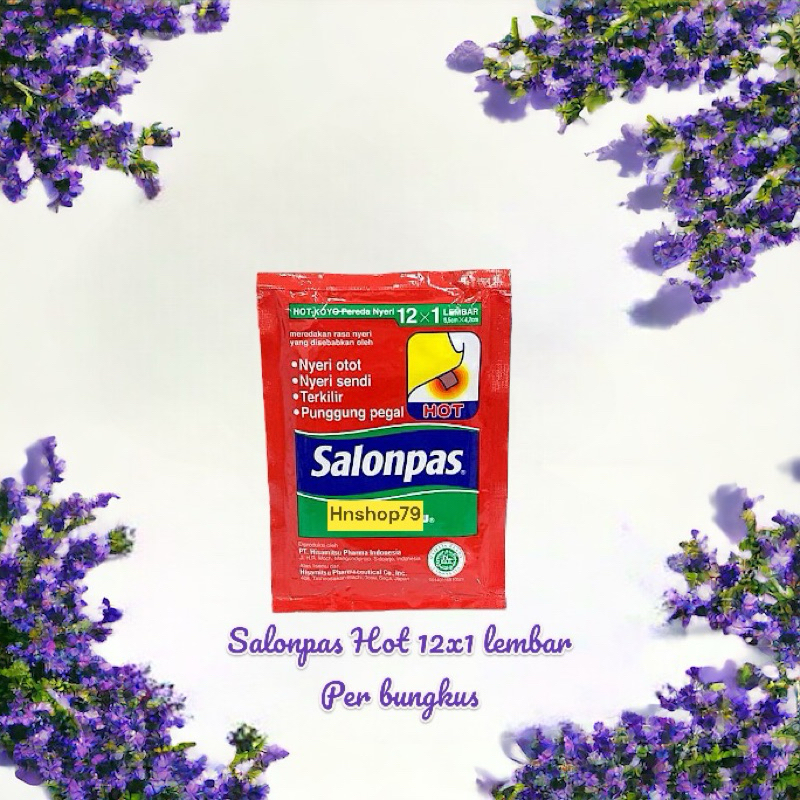 Salonpas Hot Merah 12x1 Lembar