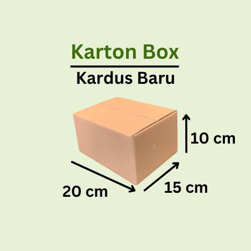 

Kardus Karton Box 20x15x10 CM Kotak Dus Packing Polos