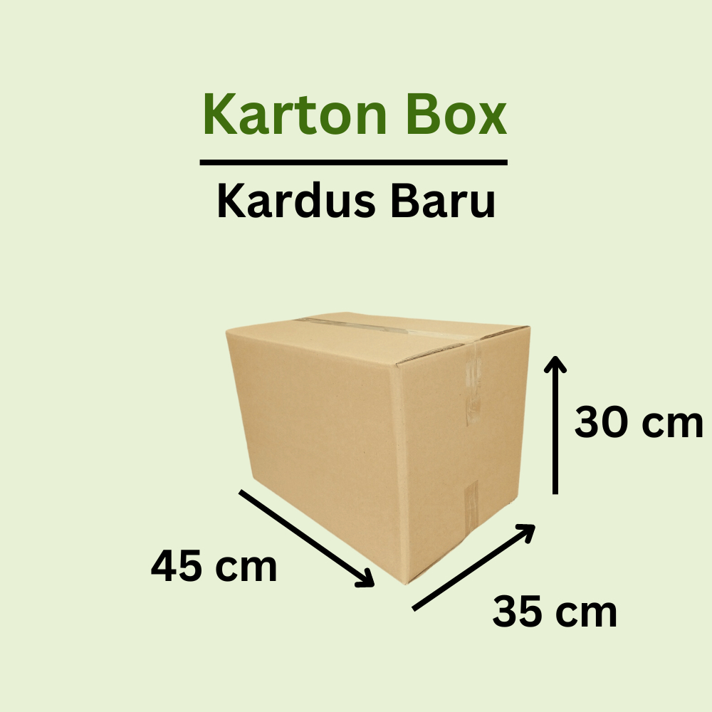 

Kardus Karton Box Besar 45x35x30 CM Kotak Kardus Packing Packaging Pindahan Tebal Polos