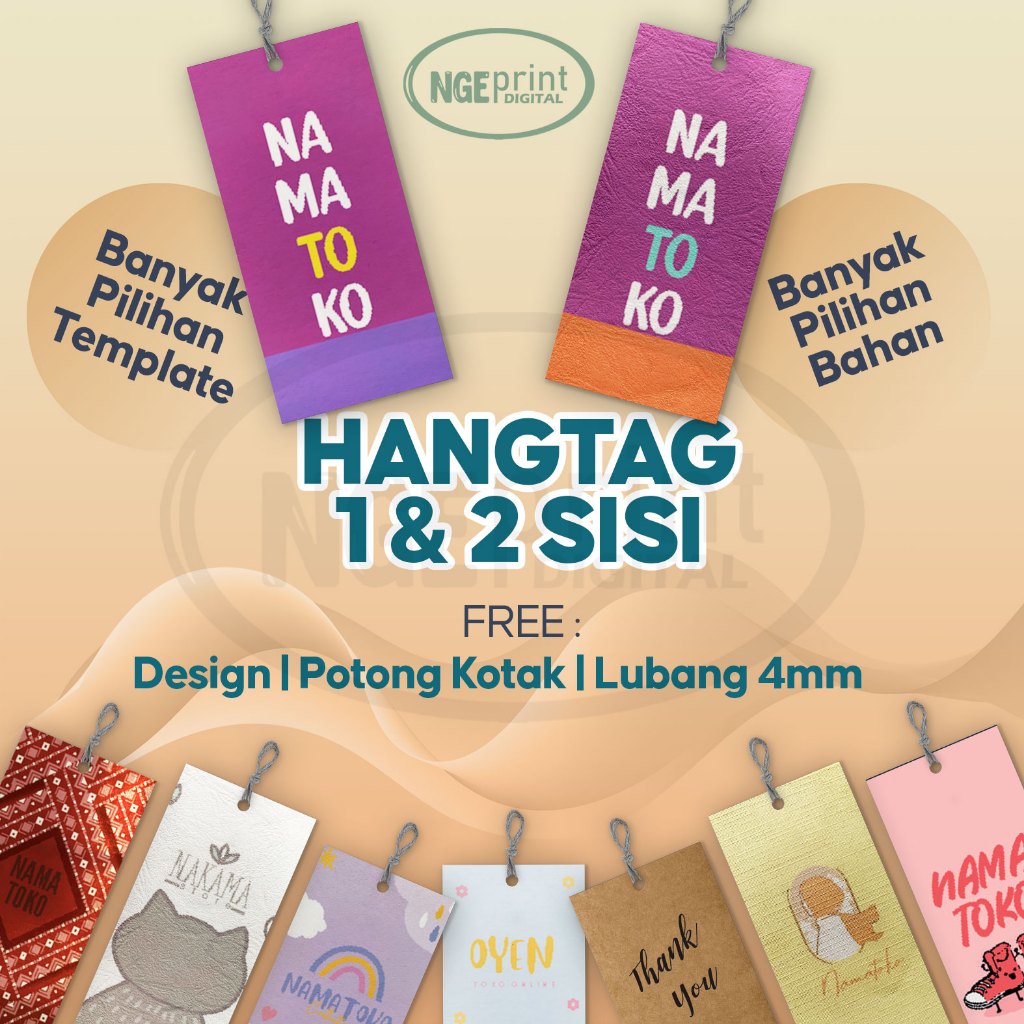 

Hang Tag FREE DESIGN ALL BAHAN / Hang Tag Label Baju Custom / Hang Tag Buket / Hang Tag Lebaran / Hang Tag Souvenir Pernikahan / Hang Tag Ramadhan / Hang Tag Ulang Tahun/ Hang Tag Merk / Label Baju / Hang Tag Custom / Hang Tag Idul Fitri