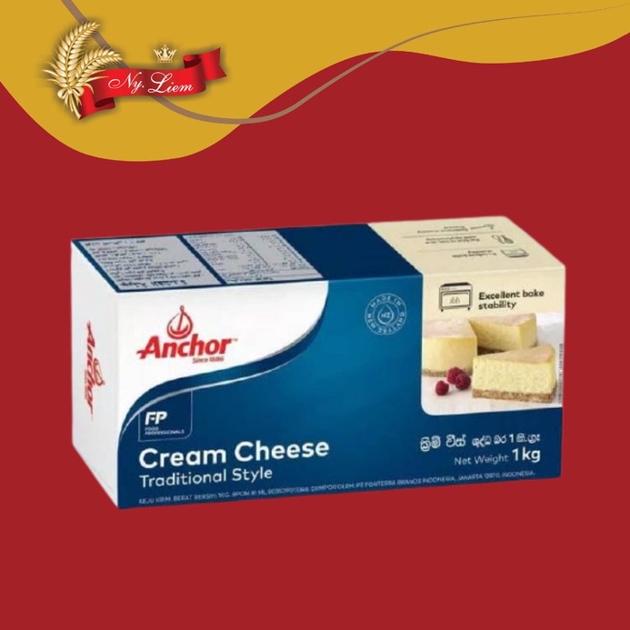 

TERLARIS BRANDS FESTIVAL ANCHOR Cream Cheese 1 kg GOJEKGRAB ONLY murah
