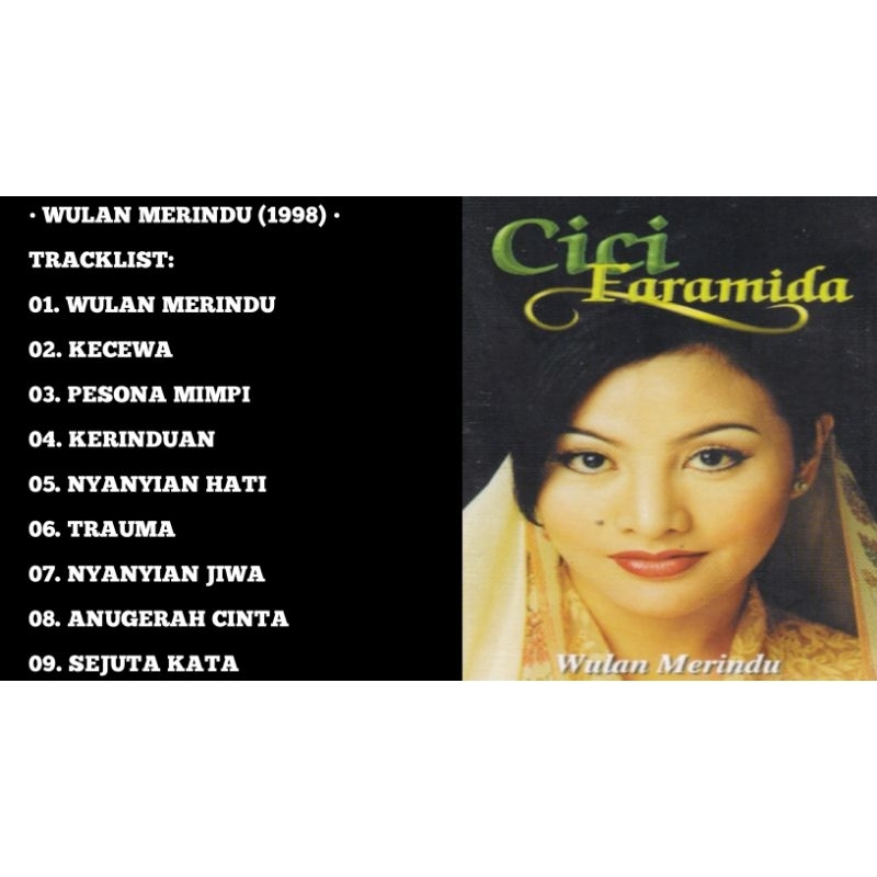 cici faramida wulan merindu cd album 1998