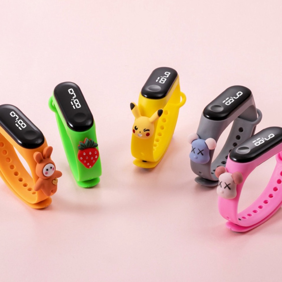 Terlaris Jam Tangan Anak Digital LED  Jam Tangan LED  Jam Tangan Karakter
