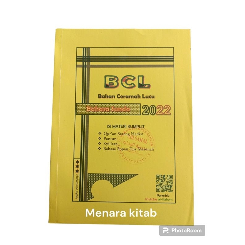 BCL, BAHAN CERAMAH LUCU,BHS SUNDA/PIDATO/CERAMAH/DAI