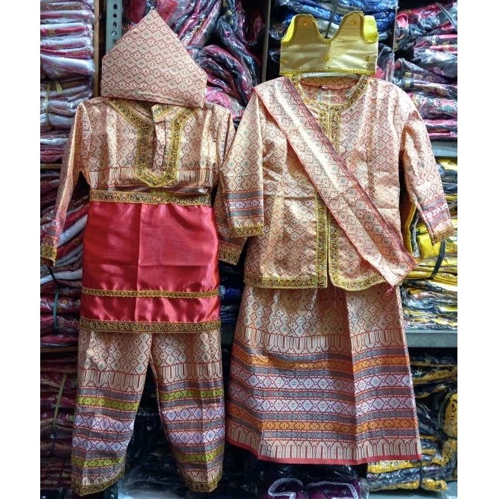 Pakaian adat melayu TK & SD // Baju adat riau // Baju adat melayu