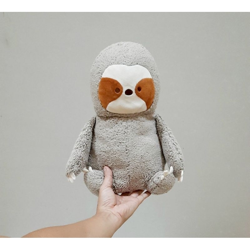 Boneka Hewan Sloth Size 35 Cm/ Boneka Hewan/ Sloth/ Kukang