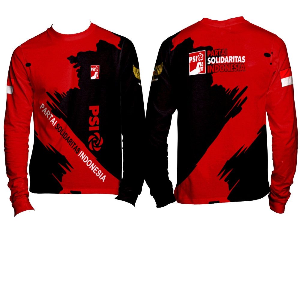 Baju Partai Psi kaos Pria Partai Psi Kaos Jersey Olahraga Pria Fullprint