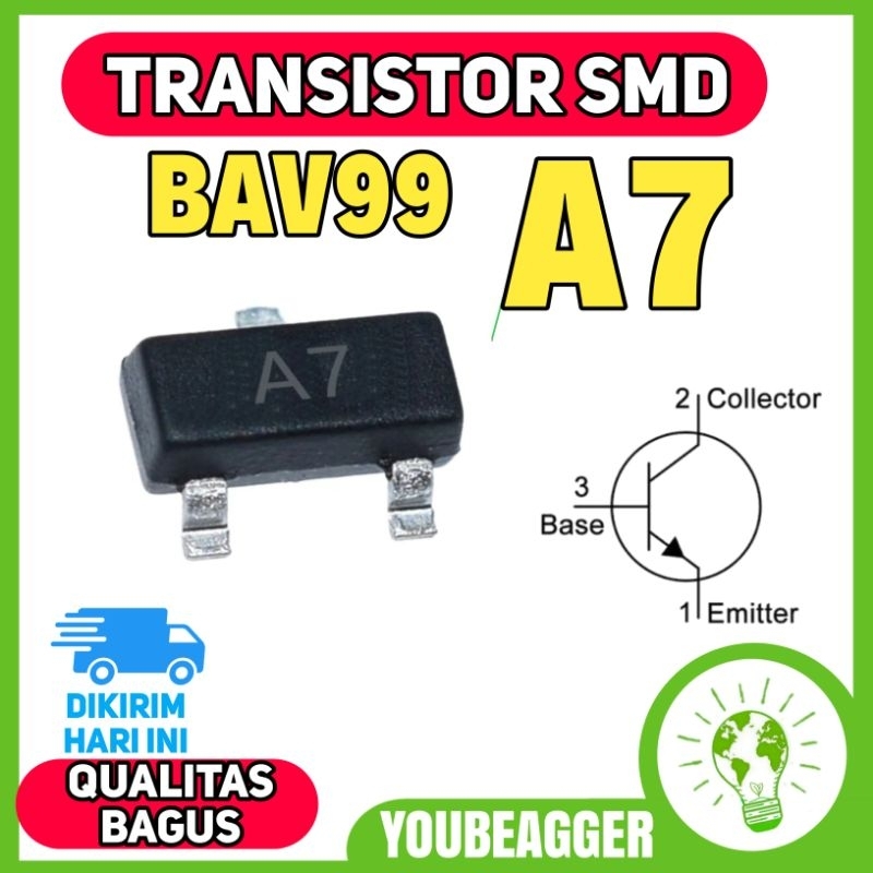 Transistor A7 SMD BAV99