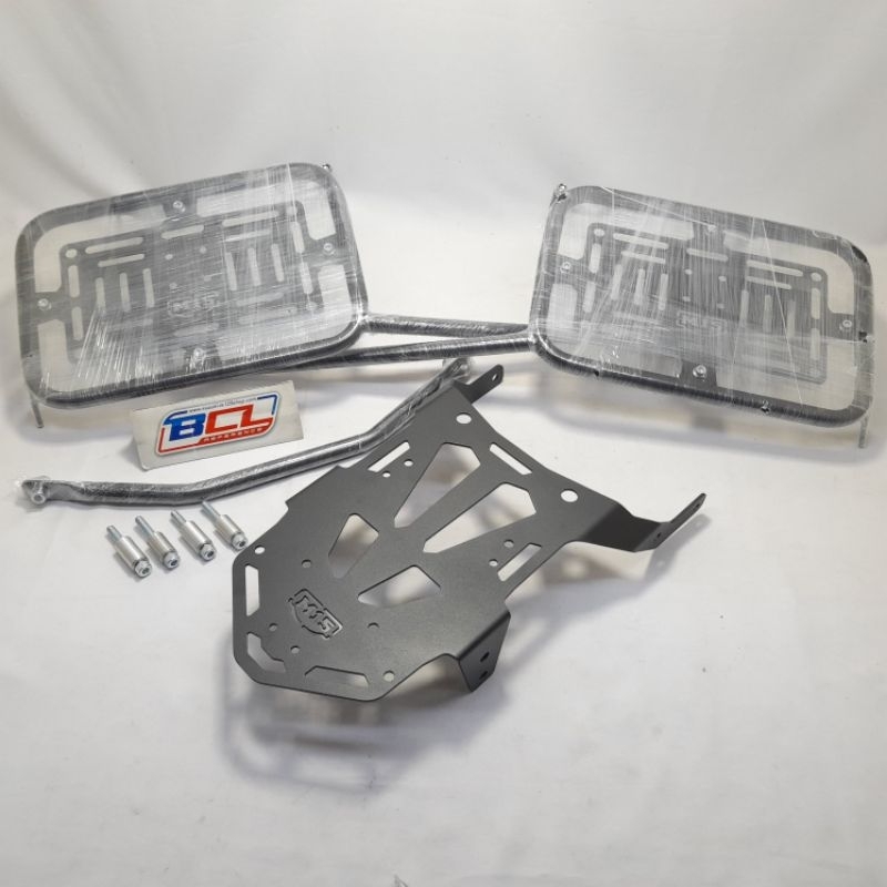 Top Rak Dan Side Rak model mundur M15 Set Crf 250 Rally 2021 Up