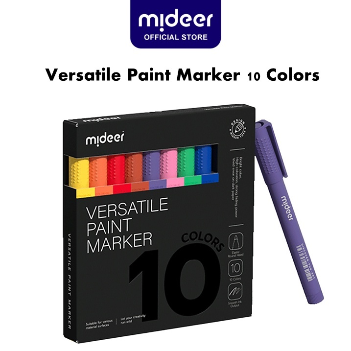 

Mideer versatile paint maker 10 colors spidol warna