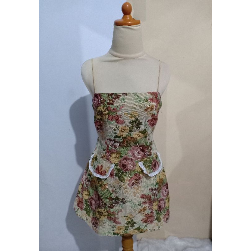 SINS SHABBY FLORAL CAMI MINI DRESS