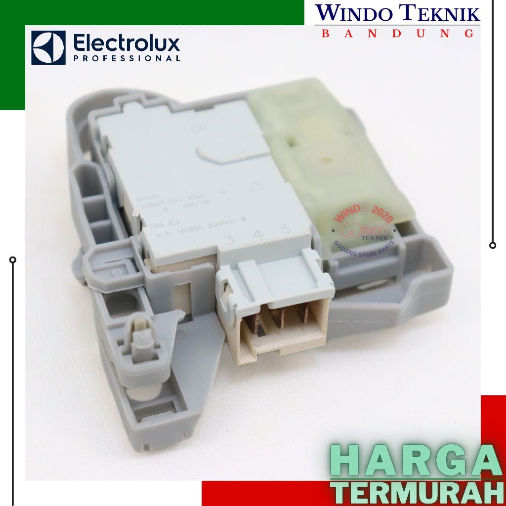 DOORLOCK DKS10628 MESIN CUCI ELECTROLUX FRONT LOADING | DOORLOCK ELECTROLUX DKS10C | DOORLOCK MESIN 