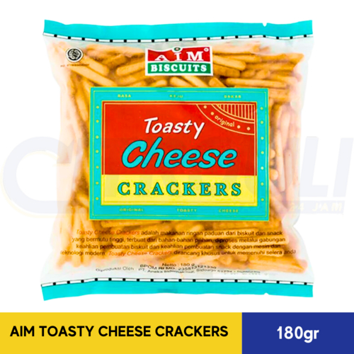 

AIM TOASTY CHEESE CRACKERS 180gr