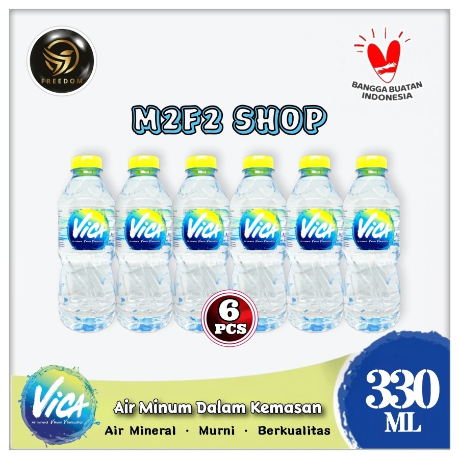 

Air Mineral Vica Botol Mini Pet - 330 ml (Kemasan 6 Pcs)