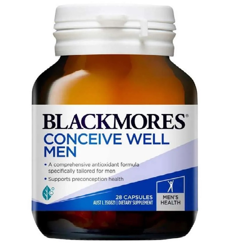 Blackmores Conceive Well Men 28 Capsules (Vitamin Kesuburan Pria)