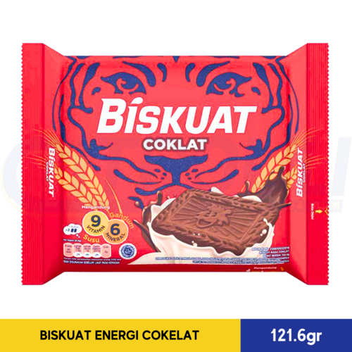 

BISKUAT ENERGI COKELAT 121.6gr