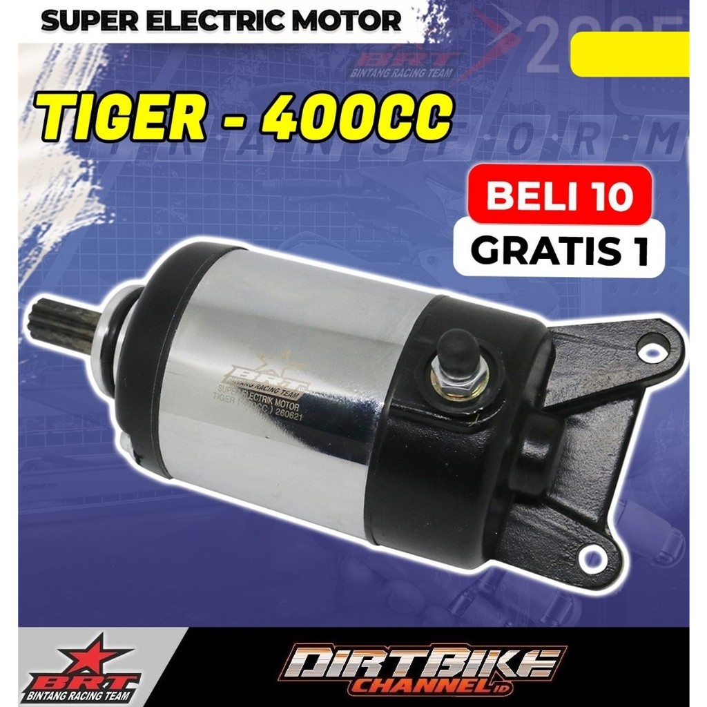 Dinamo Stater Starter BRT TIGER GL Series MEGAPRO CB 100 Bore Up 400cc