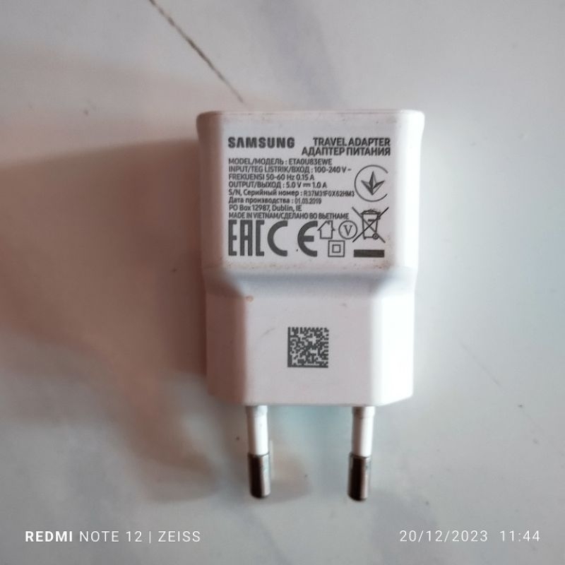 Charger HP ori Samsung 10 watt (Second)