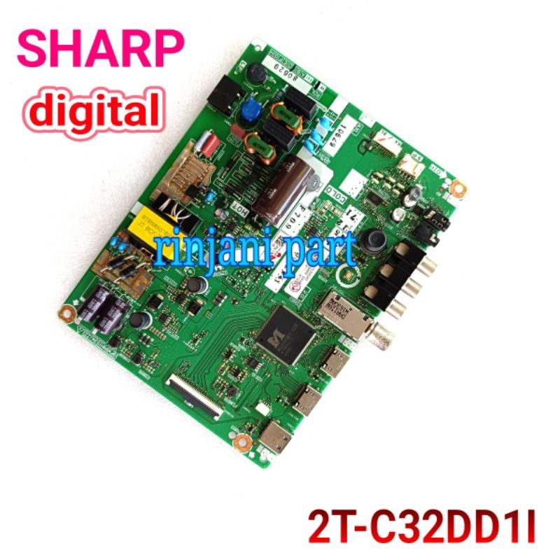 MAINBOARD DIGITAL TV LED SHARP 2T-C32DD1I MB 2T-C32DD1I