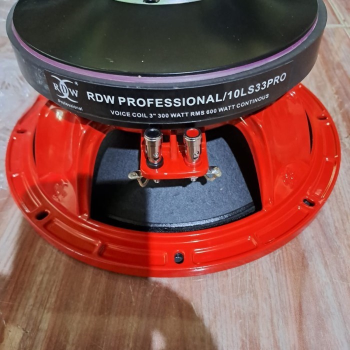 RDW 10LS33 Pro Speaker Komponen 10 inch 10LS33PRO