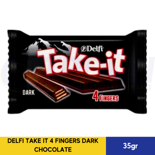 

DELFI TAKE IT 4 FINGERS DARK CHOCOLATE 35gr