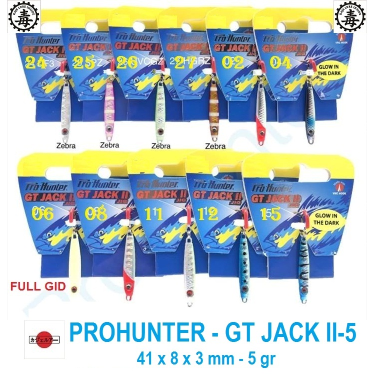 PRO HUNTER - GT JACK II-5 (metal jig)