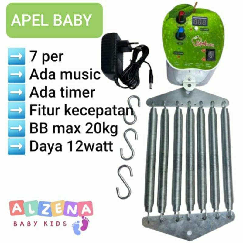 AYUNAN ELEKTRIK  AYUNAN OTOMATIS APEL BABY