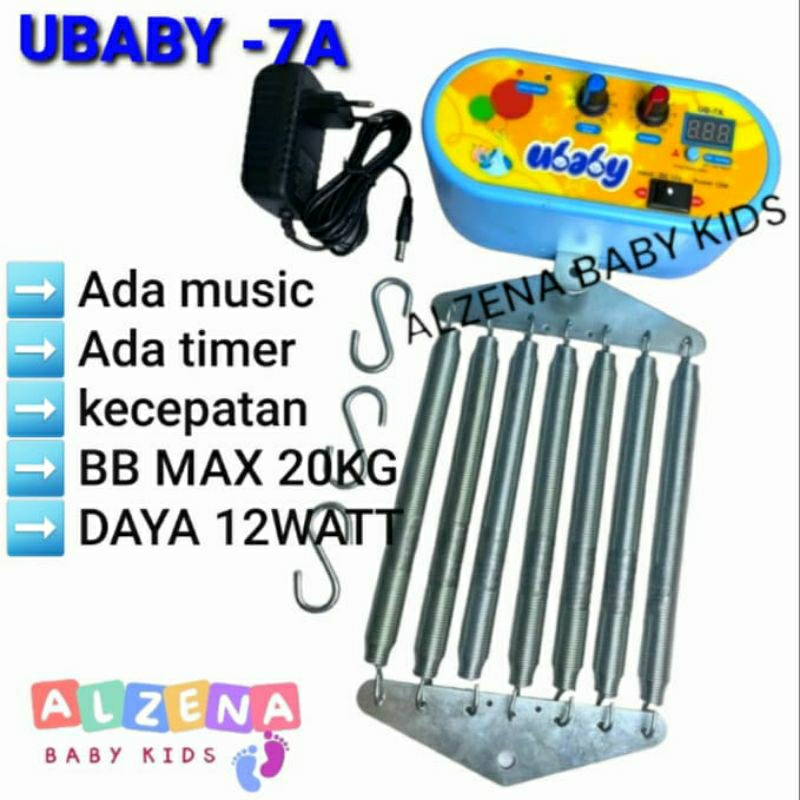 Ayunan Bayi Otomatis  ayunan bayi elektrik ubaby