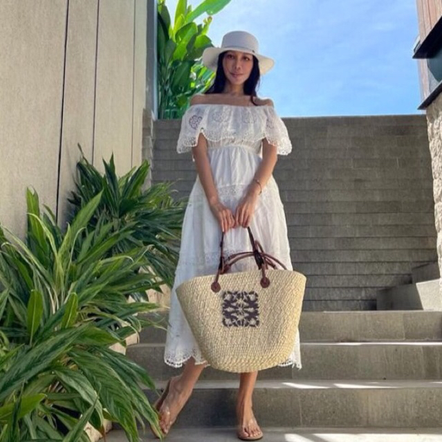 Dress wanita / women dress / dress murah / dress premium / dress putih / white dress / Casual white 